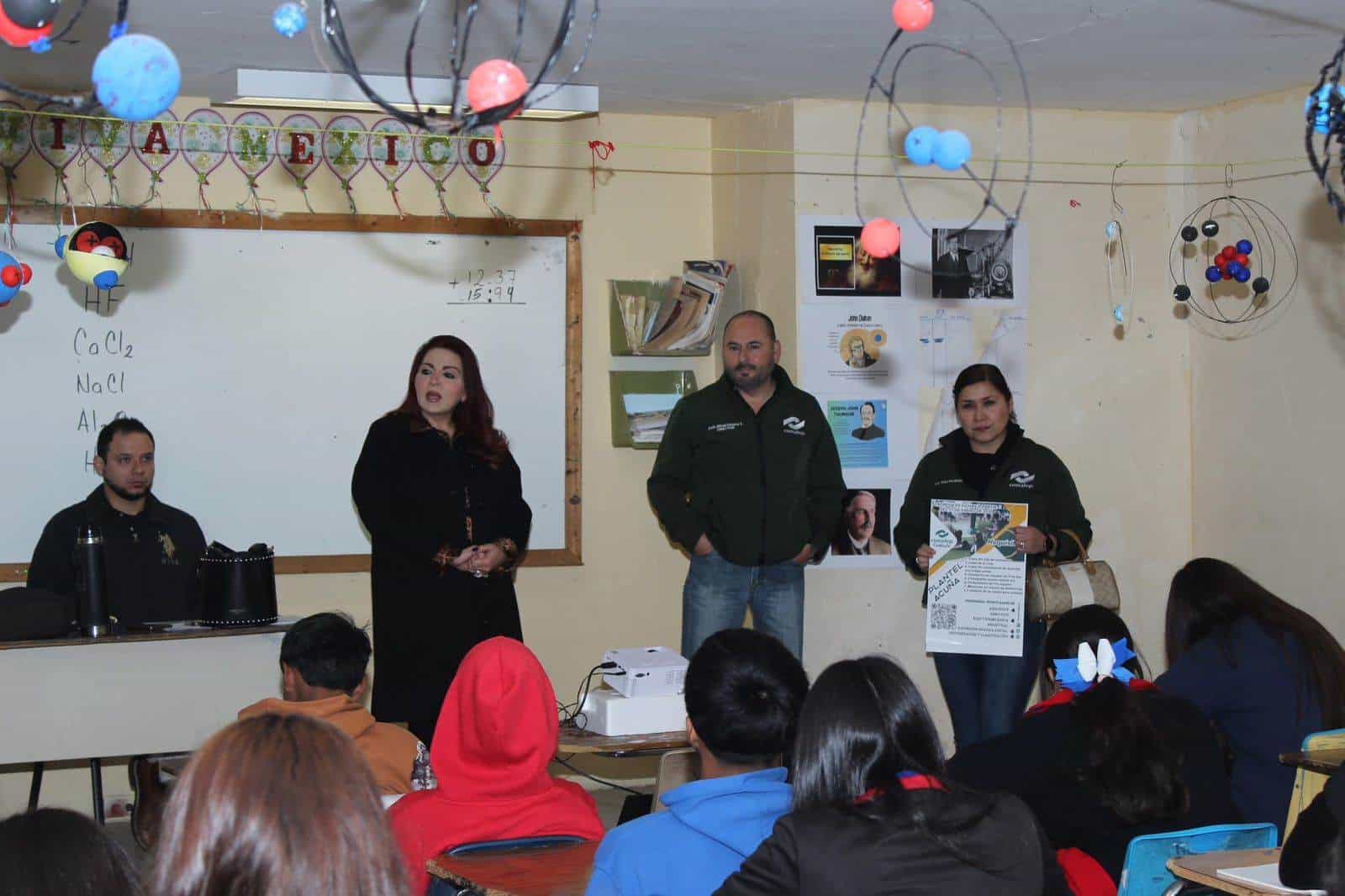 Conalep Acuña promueve su oferta educativa entre los jóvenes de secundaria