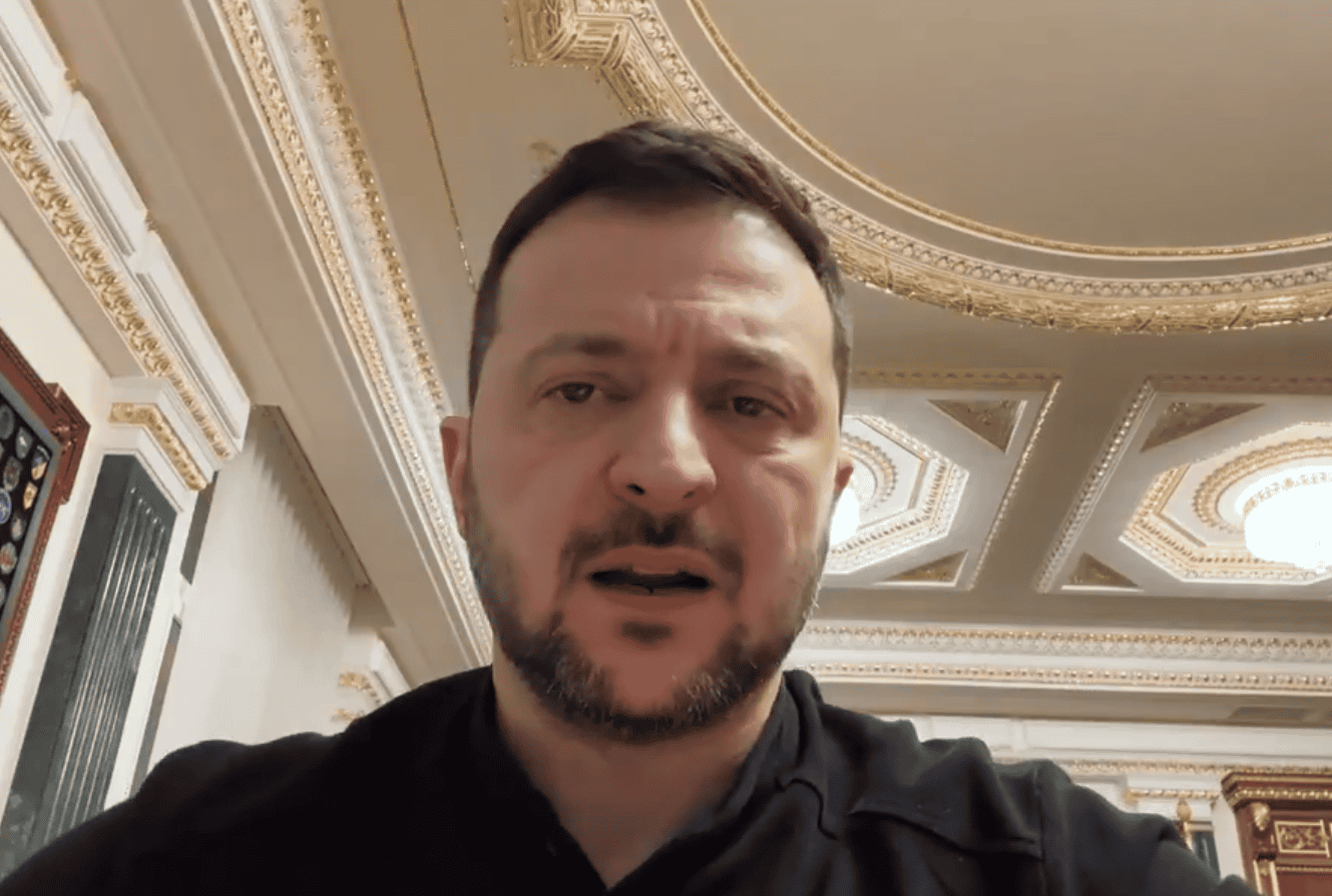 Captura de pantalla x- @ZelenskyyUa