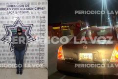 Tras las rejas veloz conductora