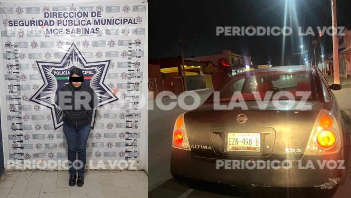 Tras las rejas veloz conductora