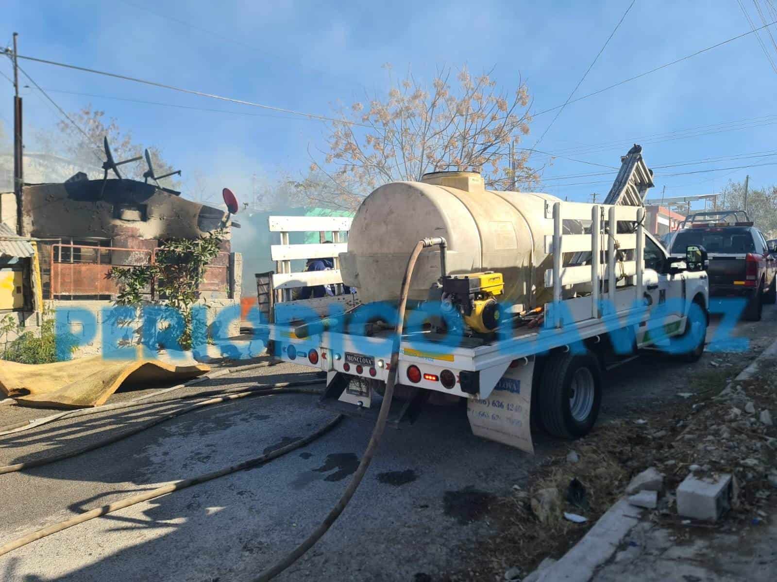 Se quema nido de drogadictos en la Guerrero