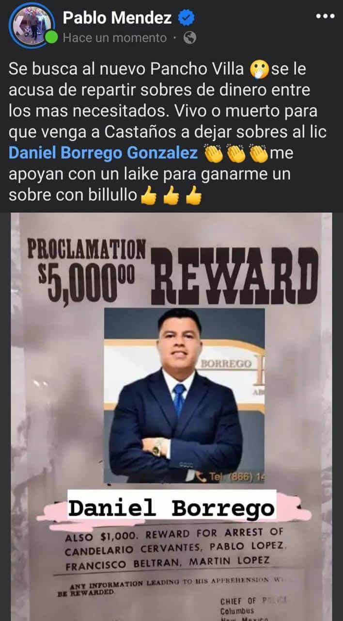 Abogado de Monclova se vuelve viral al esconder sobres con dinero