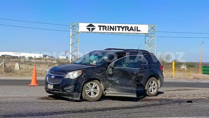 Mujer lesionada en choque sobre la carretera 57