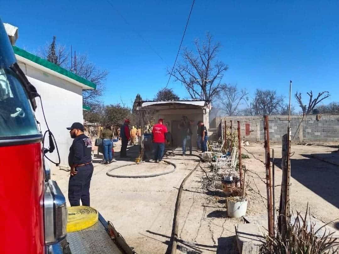 Incendio en Allende moviliza a cuerpos de emergencia