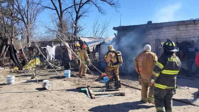 Incendio en Allende moviliza a cuerpos de emergencia