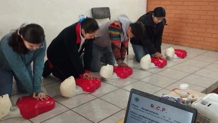 Finaliza curso de Primeros Auxilios en la Secundaria Eva Sámano en Zaragoza