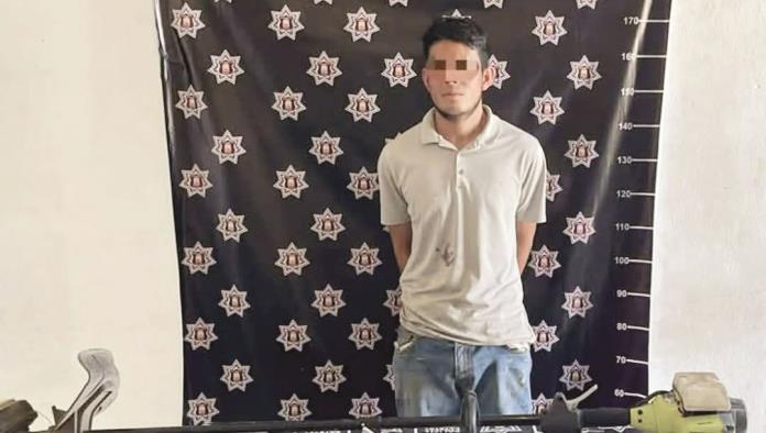 Detienen a joven por robo a casa-habitación