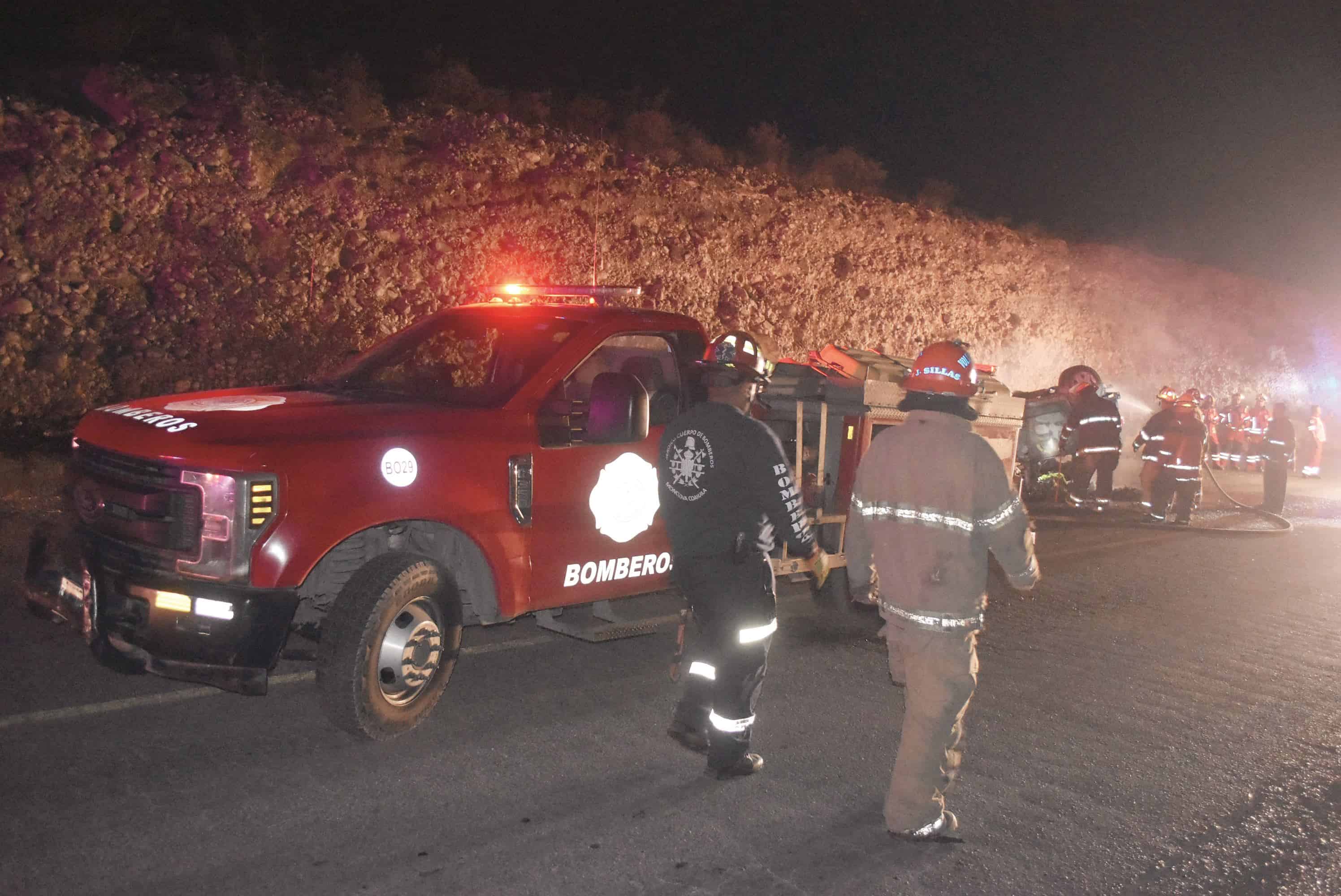 Se salva de morir achicharrada