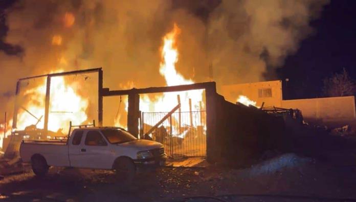 Pierde su patrimonio en incendio de Zapalinamé