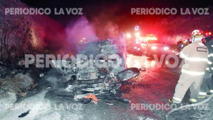 Se salva de morir achicharrada