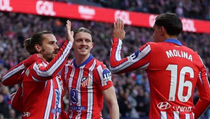 Atlético de Madrid avanza caminando a Semis en Copa del Rey