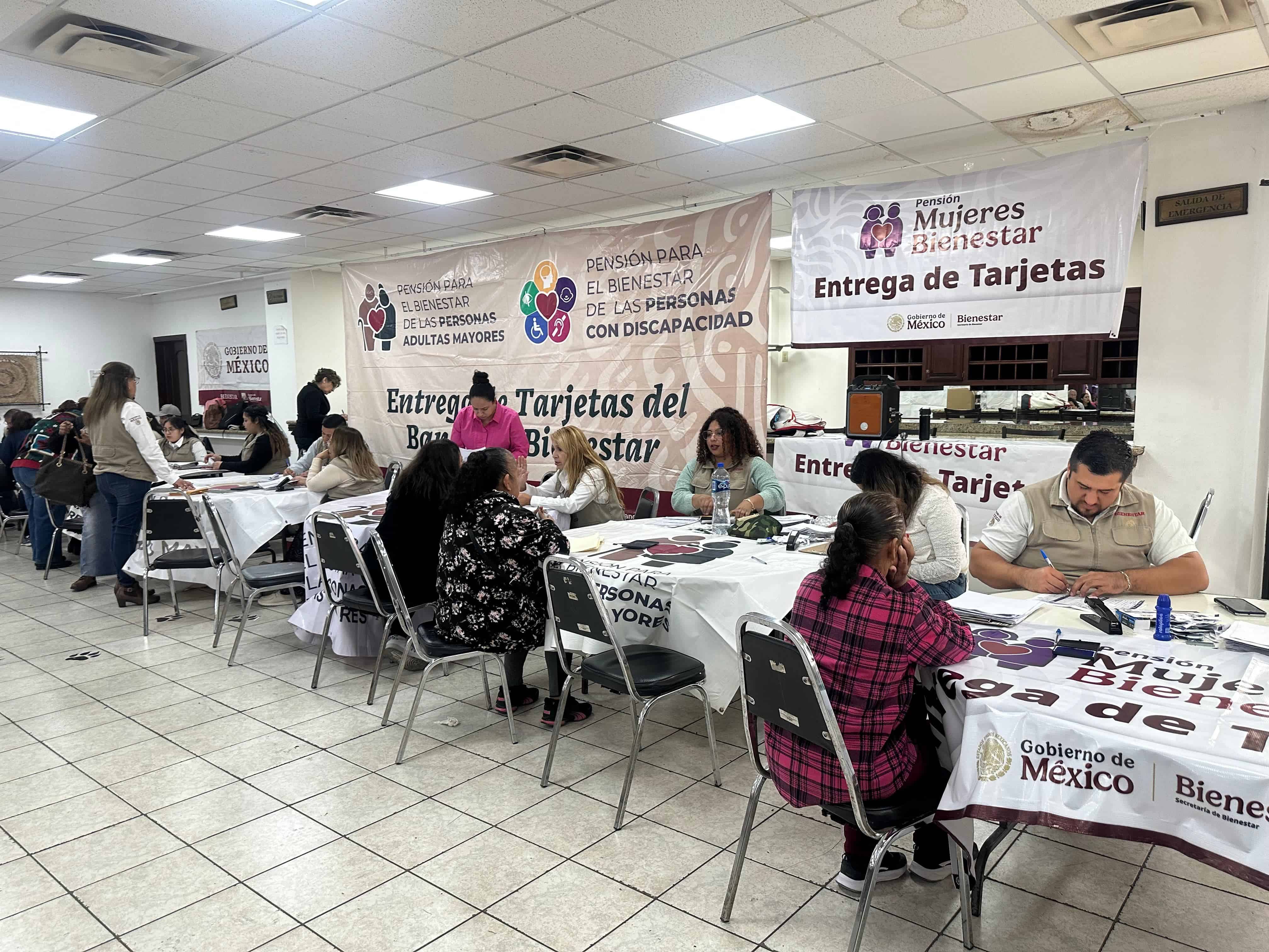 Inicia Entrega de Tarjetas del Bienestar en Piedras Negras