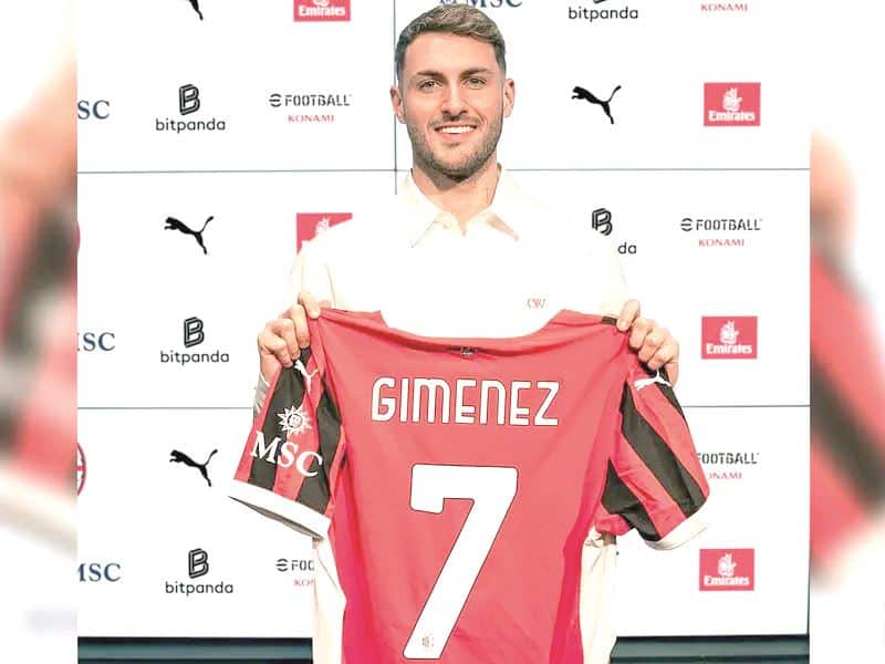 Milán será el tercer club de Santiago Gimenez en su carrera, luego de su estadía con Cruz Azul y Feyenoord.