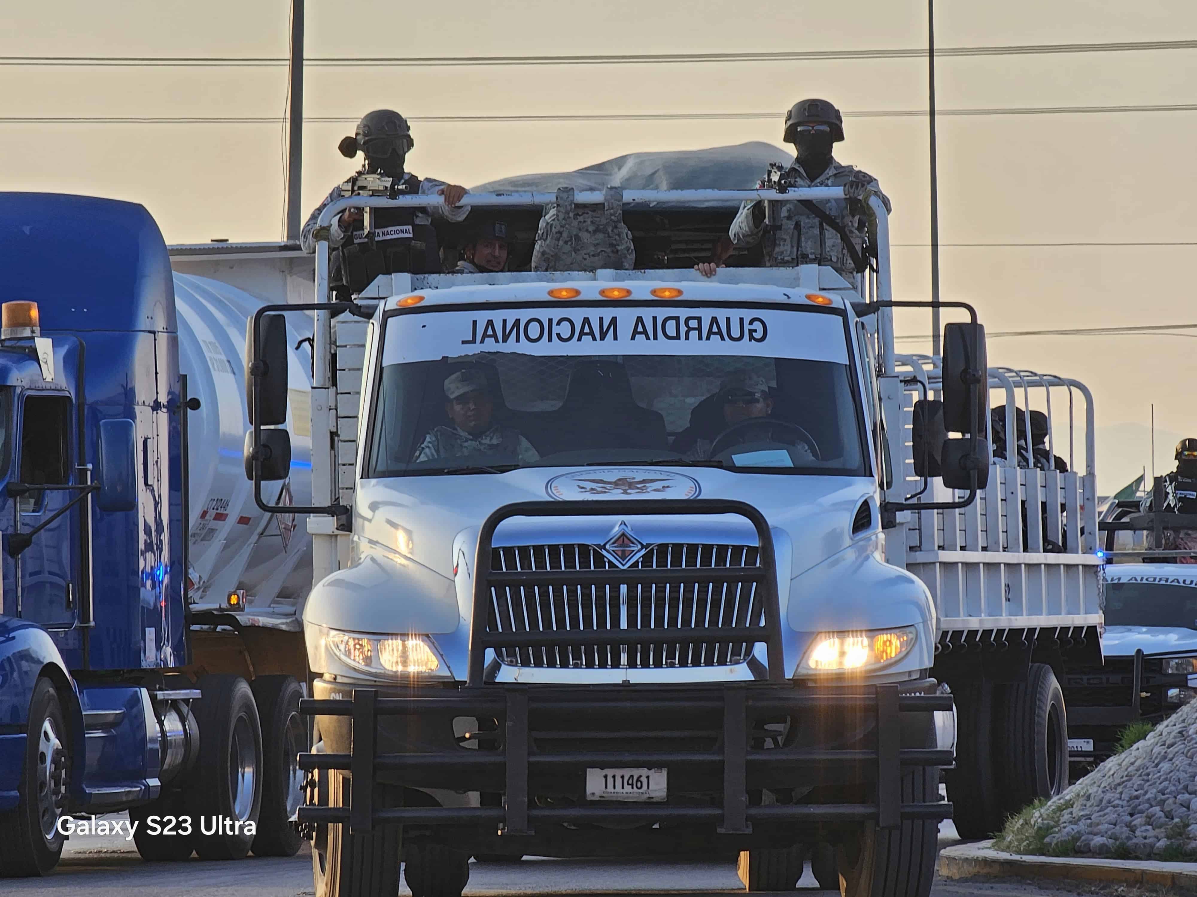 Blindaje en la frontera: Guardia Nacional toma posiciones clave en Coahuila 