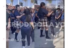 Preocupación en secundaria Emiliano Zapata tras violento pleito entre alumnas