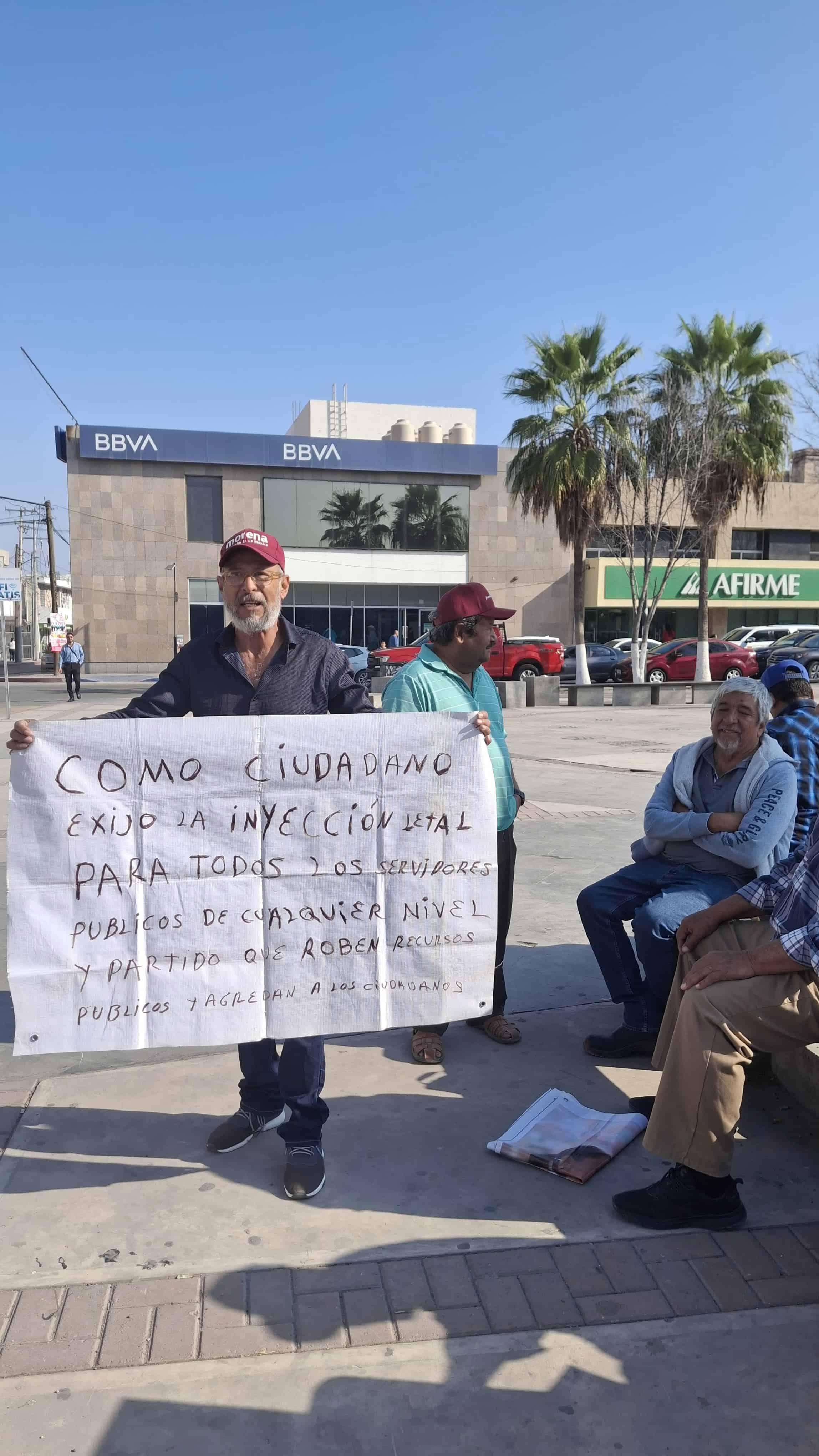 Gustavo Chávez, sugiere inyección letal para funcionarios corruptos.