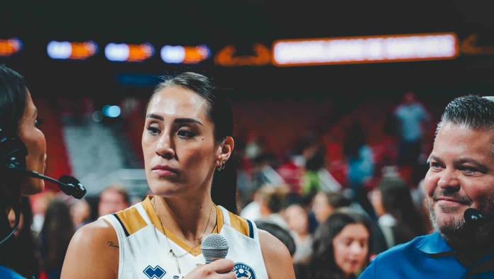 Designan a Andrea Rangel como MVP