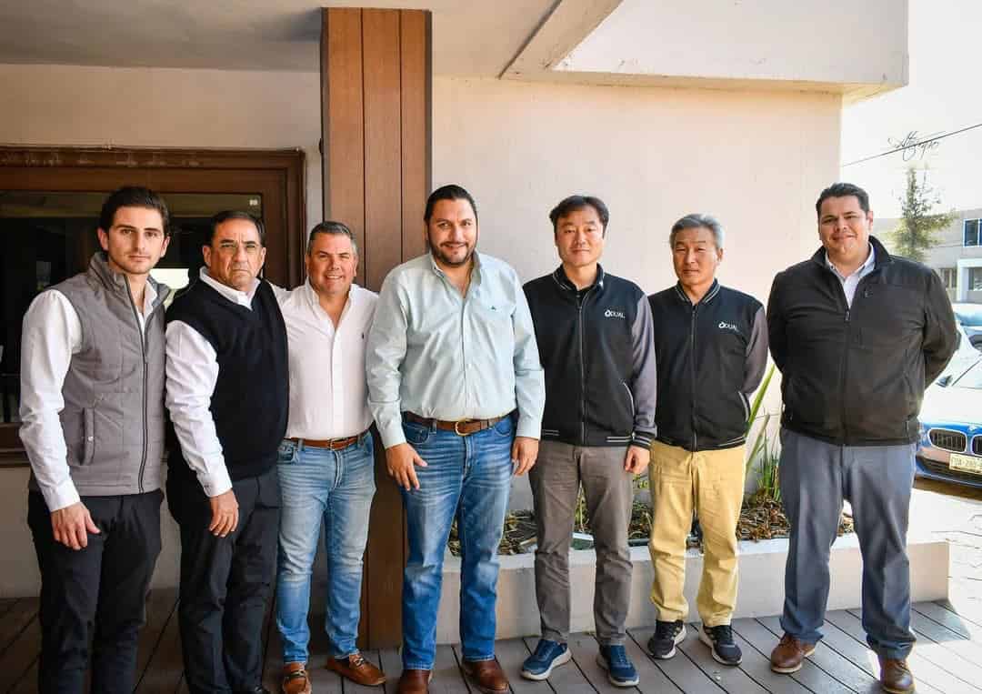 Llega la empresa surcoreana DUAL a Monclova: Anuncia Carlos Villarreal