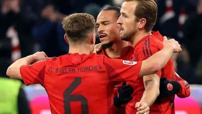 Harry Kane comanda goleada de Bayern Múnich en Bundesliga