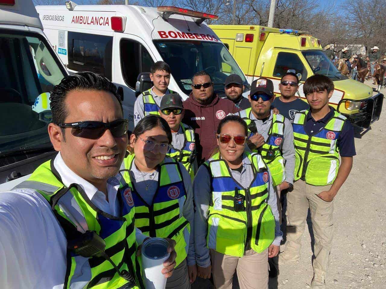 Donan equipo médico a Protección Civil y Bomberos de Zaragoza