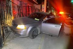 Choque en la Calle Iturbide Deja a Una Persona Sin Lesiones Graves