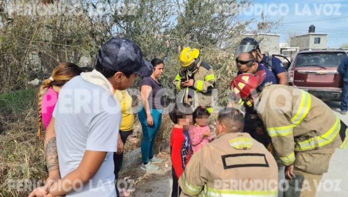 Salva a sus hijos de morir calcinados