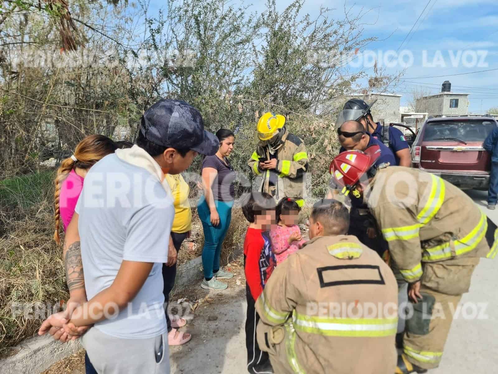 Salva a sus hijos de morir calcinados