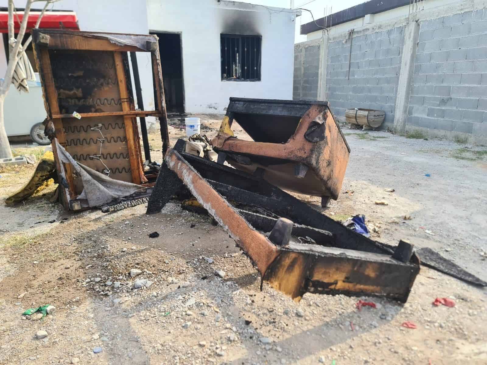 Salva a sus hijos de morir calcinados