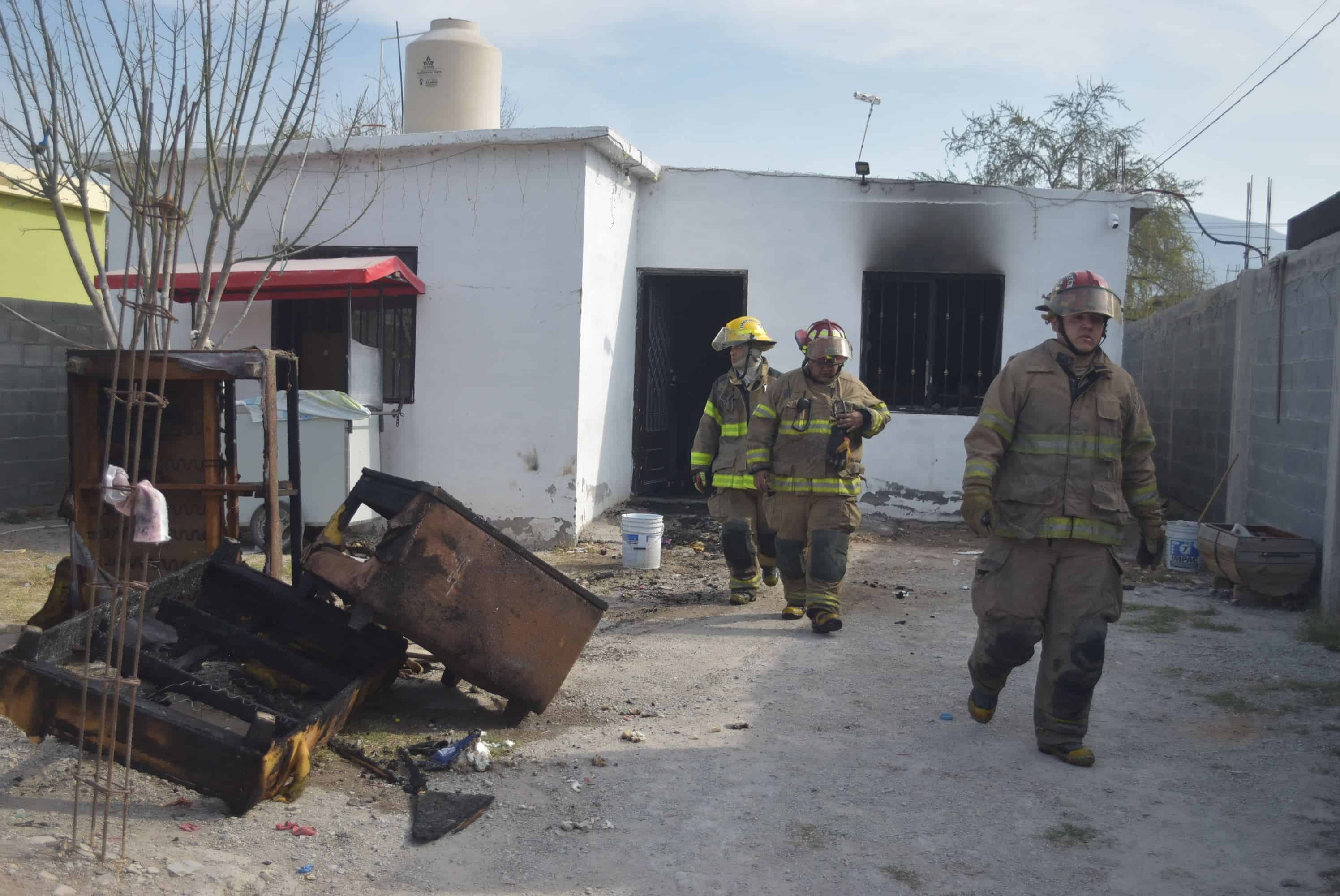 Salva a sus hijos de morir calcinados