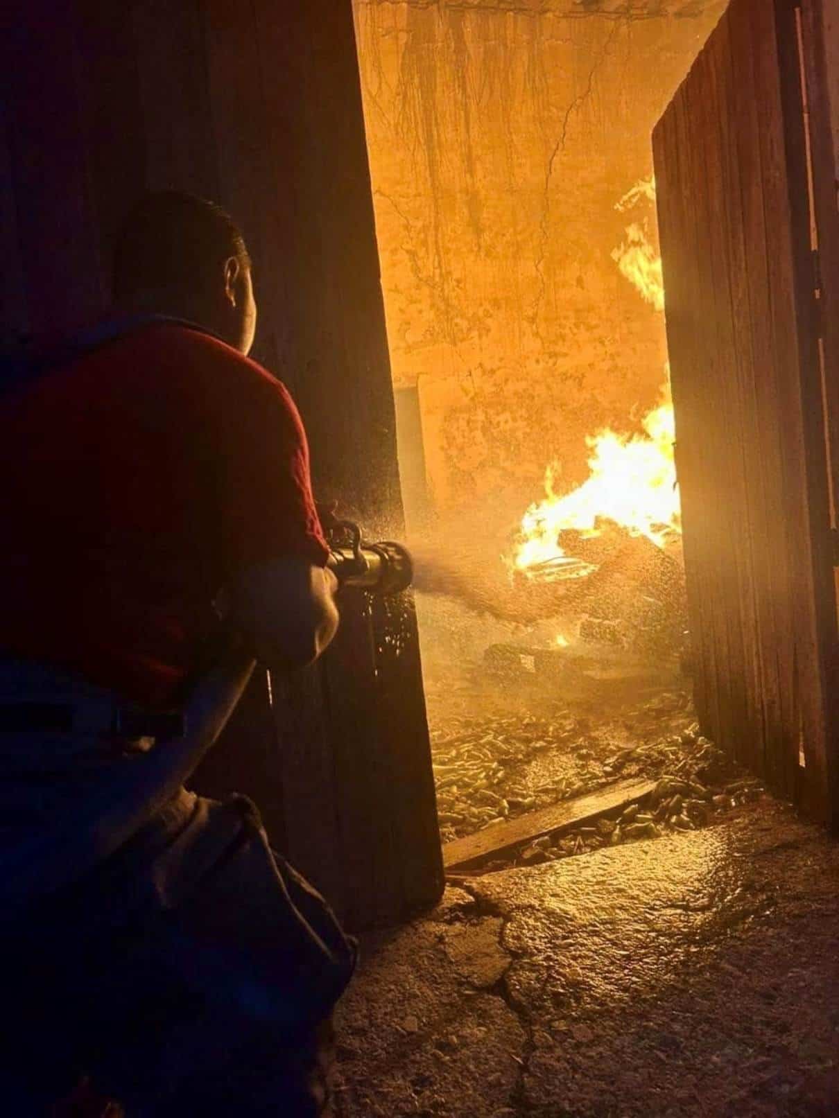 Denuncia Casa Madero; incendio fue provocado