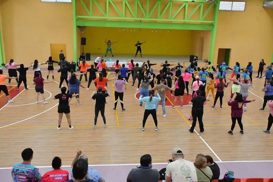 Realizan Zumbathon en Nava en apoyo a Anahí Flores