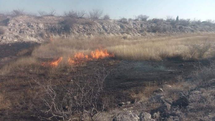 Controlan incendio de matorrales en Allende