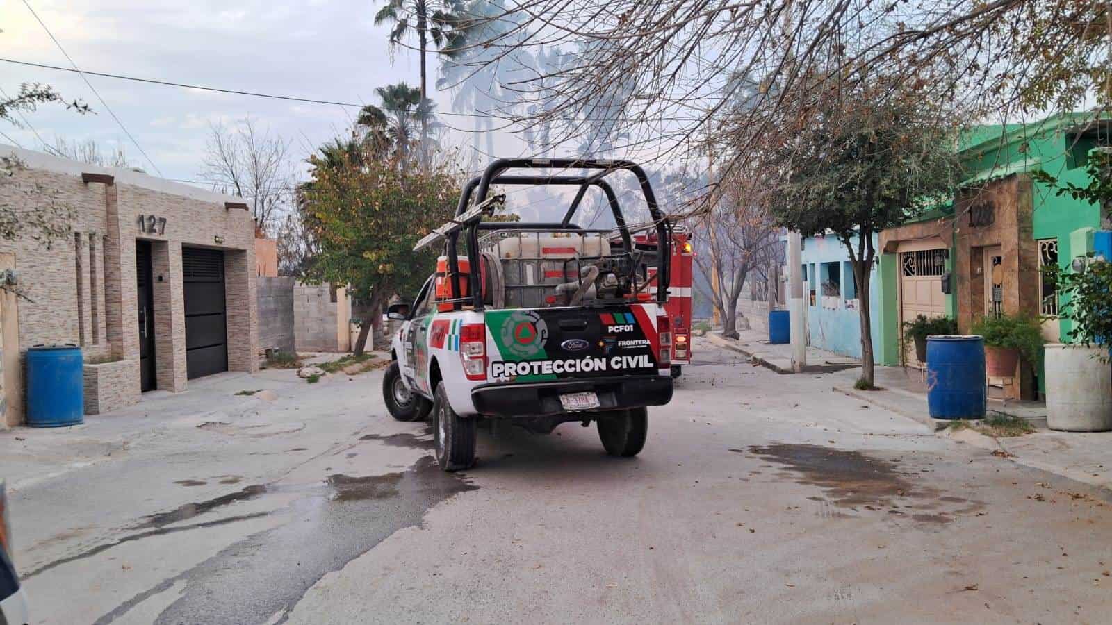 Prenden fuego a casa abandonada