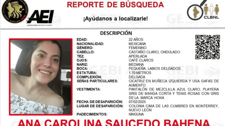 Ana Carolina subió sola al Cerro de las Mitras: Guardia de seguridad