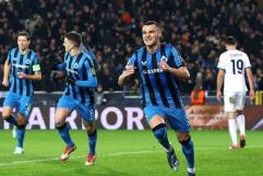 Brujas sorprende al Atalanta en Champions