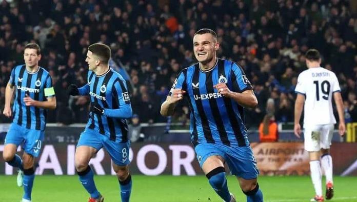 Brujas sorprende al Atalanta en Champions