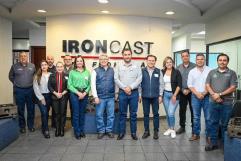 Anuncia Carlos Villarreal ampliación de IRONCAST