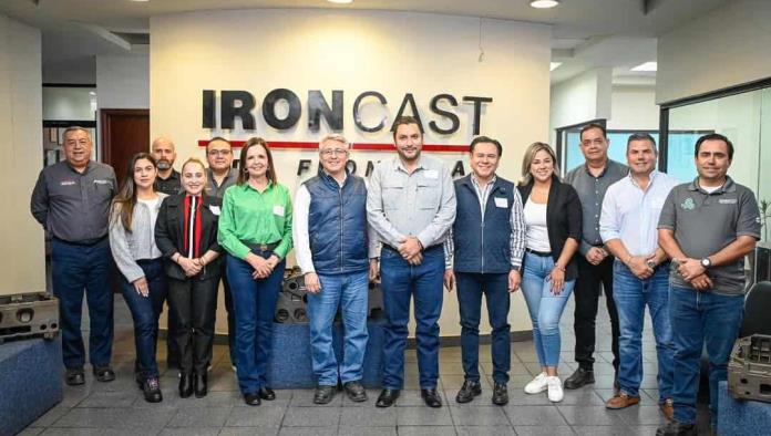 Anuncia Carlos Villarreal ampliación de IRONCAST