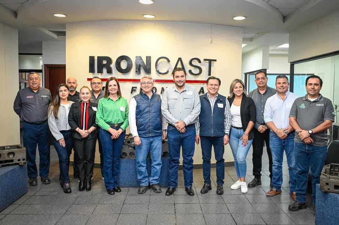 Anuncia Carlos Villarreal ampliación de IRONCAST