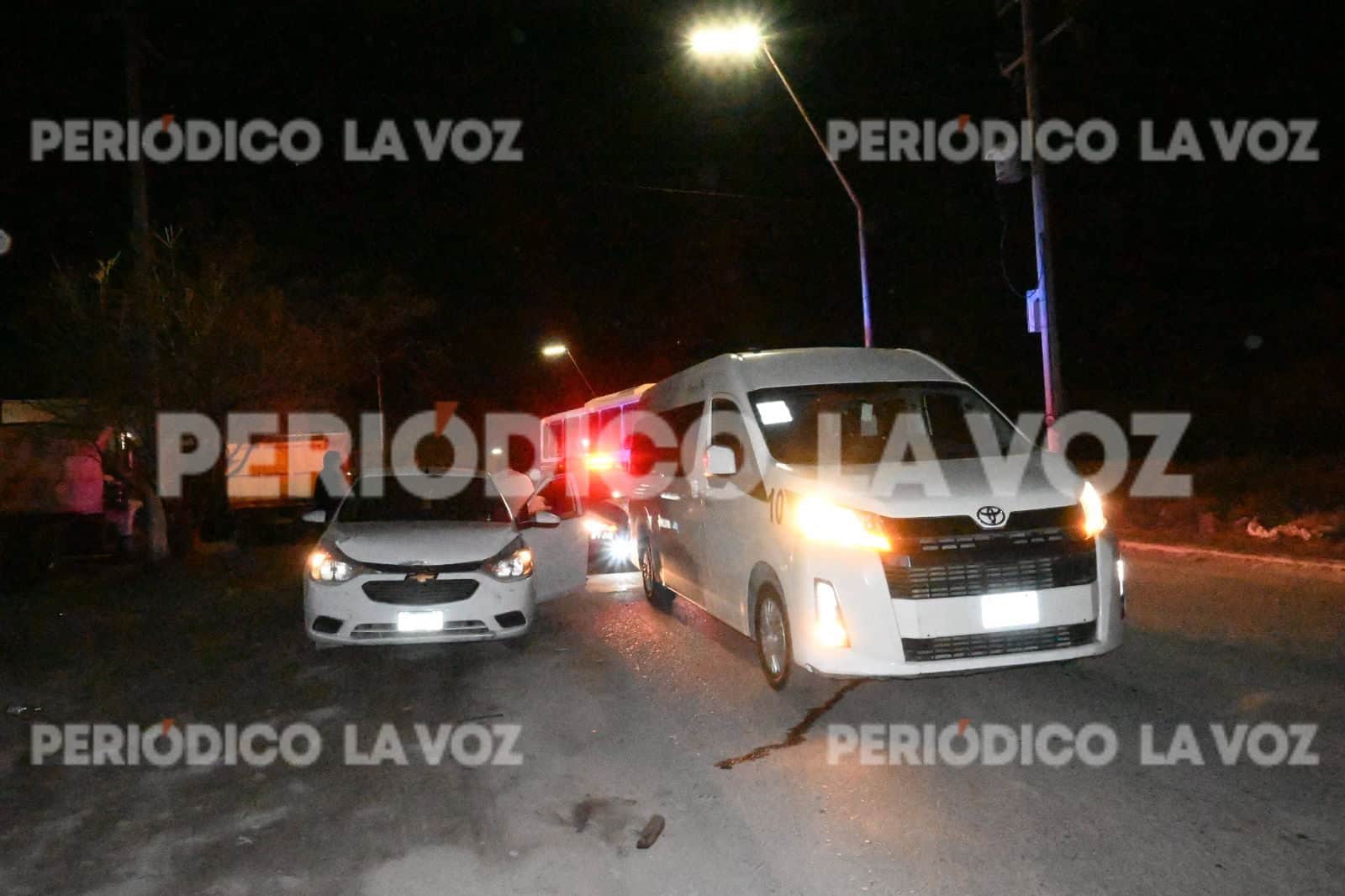 Mete la pata; causa accidente