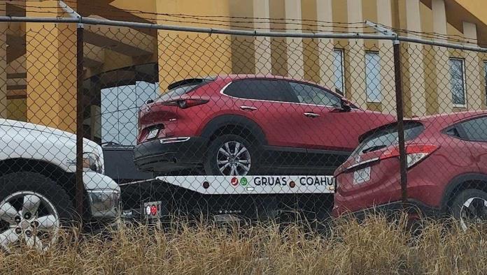 Investigan camioneta asegurada por posible alteración en sus series