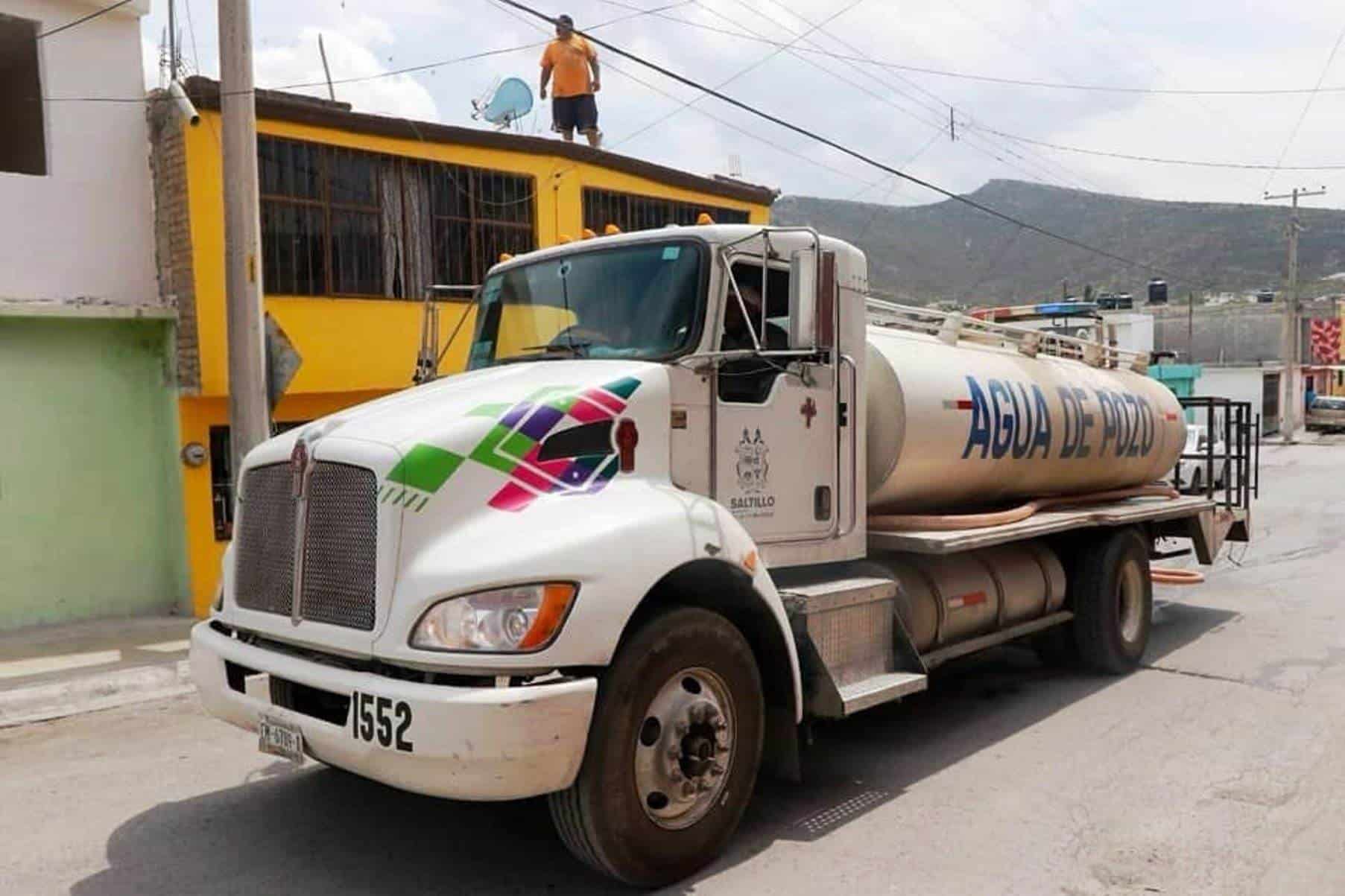 Sin agua más de 10 colonias en Saltillo