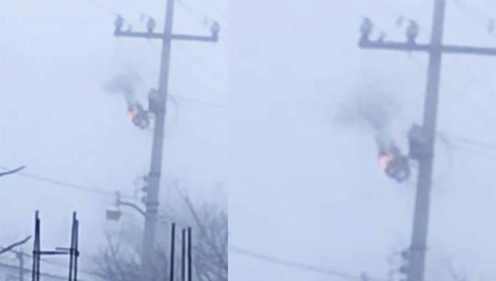 Incendio en transformador deja sin luz a varias colonias de Zaragoza