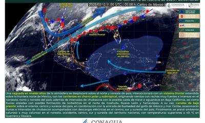 Llega nuevo Frente Frío a Coahuila