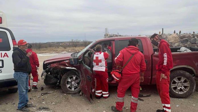 Fuerte accidente; un prensado