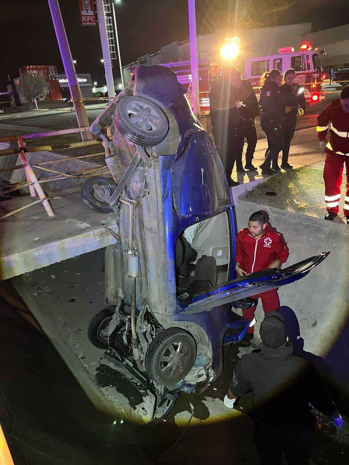 Tragedia: Accidente vial deja un muerto y una herida en libramiento Emilio Mendoza