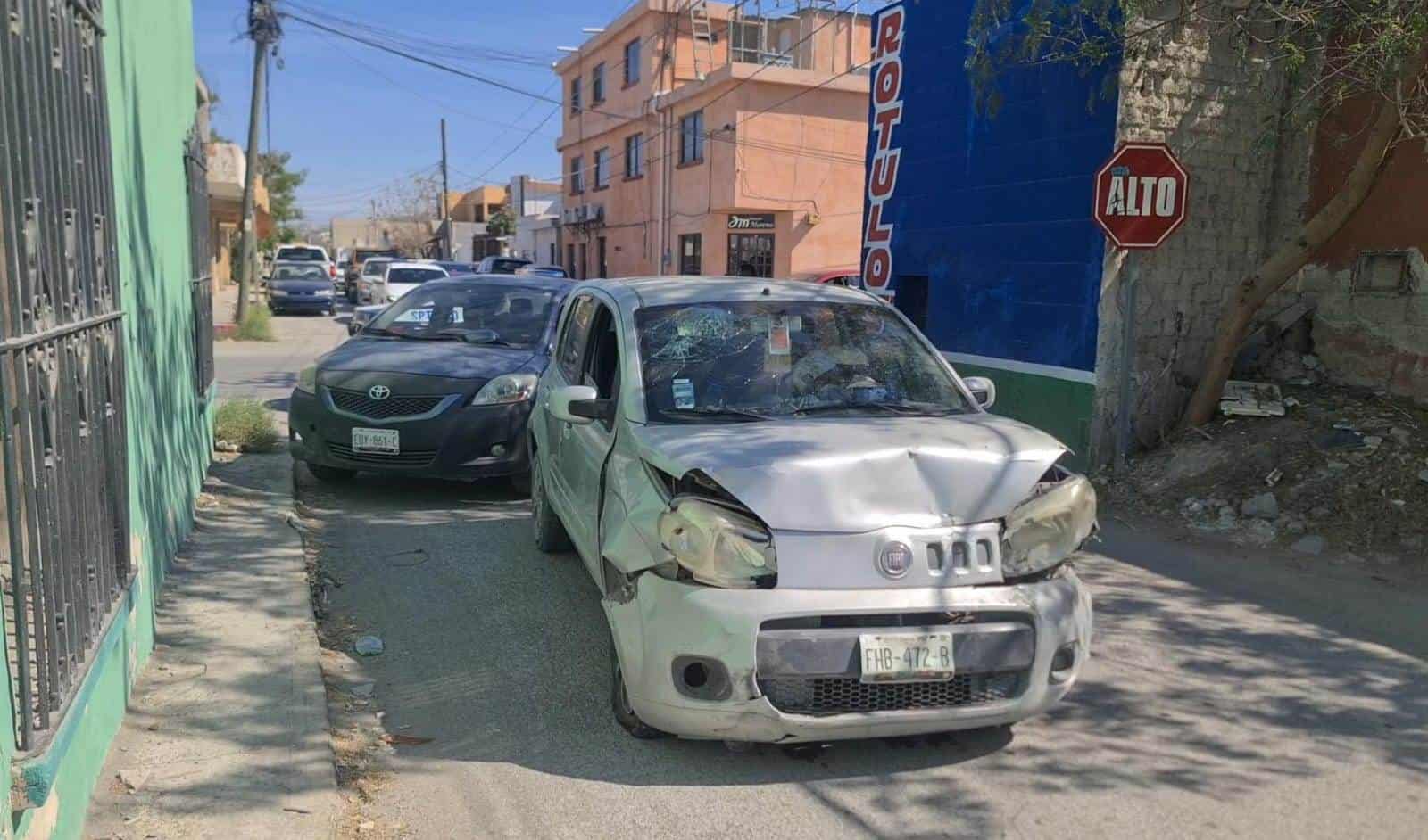 Fuerte choque en El Pueblo ´Desgracia´ a familia