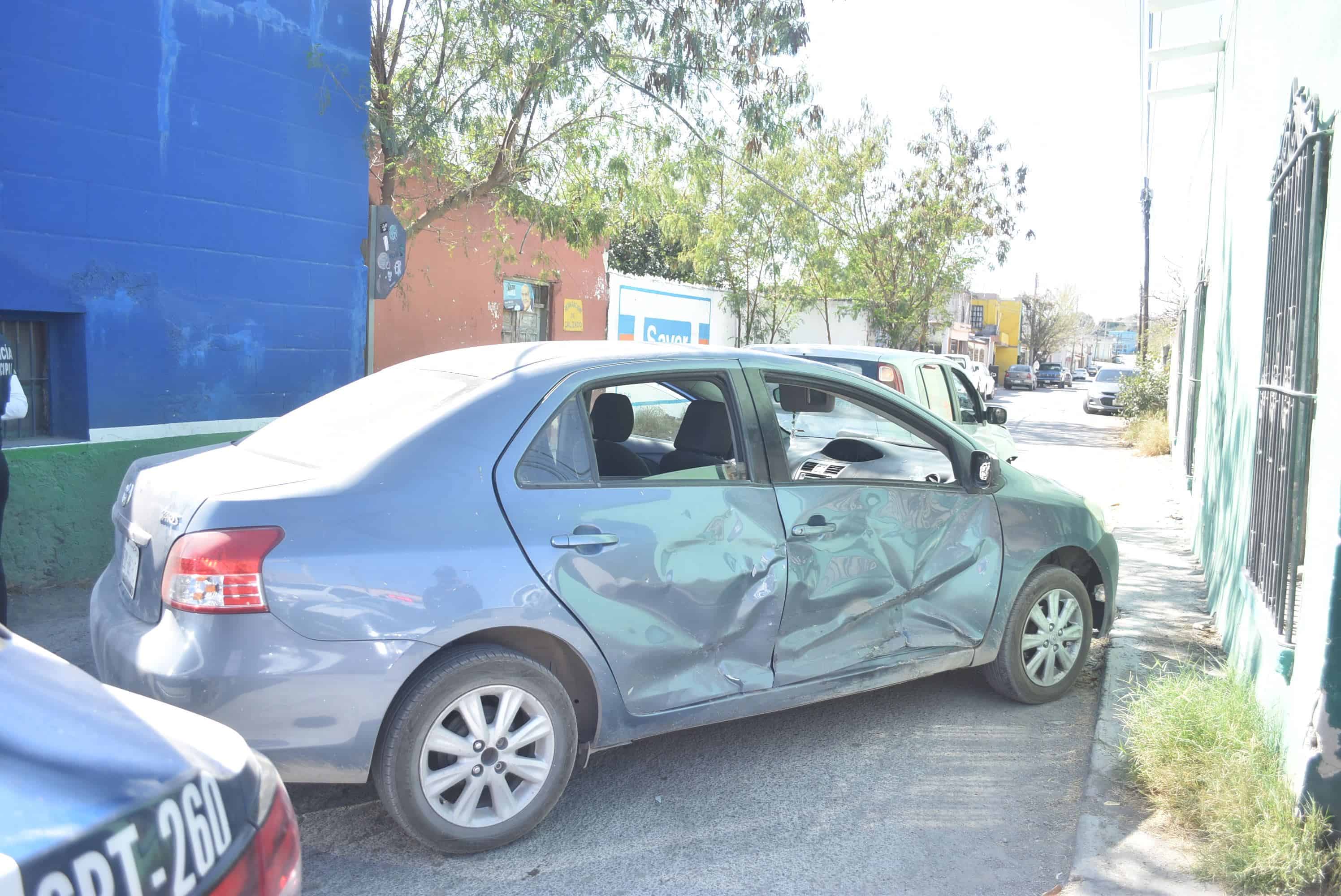 Fuerte choque en El Pueblo ´Desgracia´ a familia