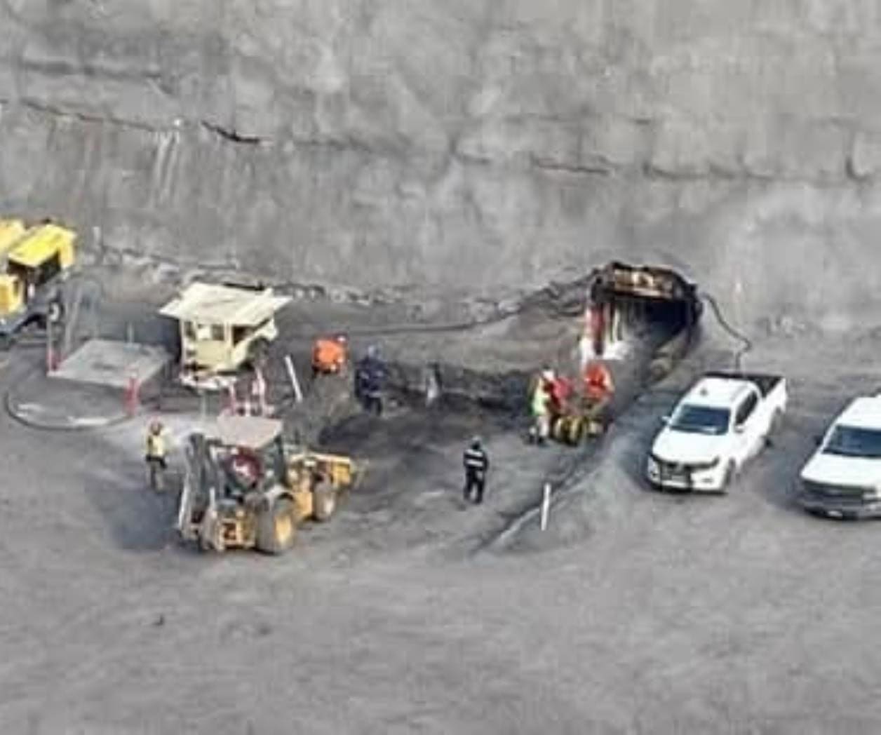 Finaliza la espera en el pinabete: recuperan los restos del último minero atrapado