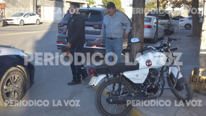 Tumba de moto a repartidor de Rappi